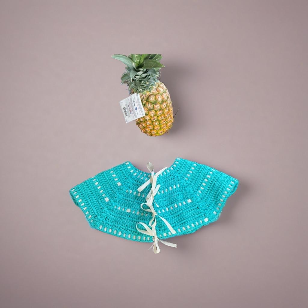 crochet capelet/ shawl for girls