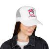 Warrior Embroidered Foam Trucker Hat: Strong Women's Cap