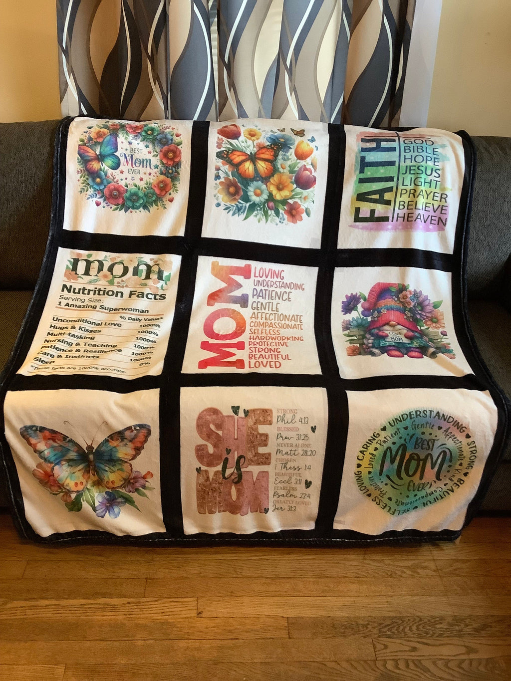 Personalized Photo Blanket | Custom Memory Blanket | Mom Gift | Grandma Gift | Memorial Blanket | Family Picture Blanket | 50x60 Soft Throw