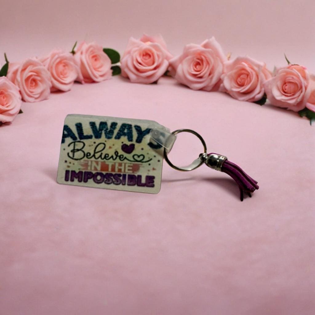 Keychains positive quotes