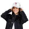 Warrior Embroidered Foam Trucker Hat: Strong Women's Cap