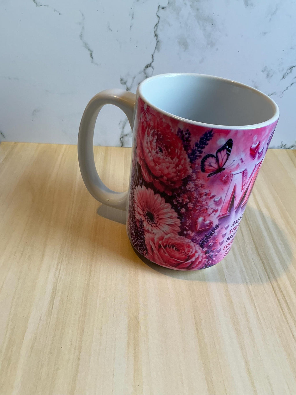 Mothers Day Gift Grandma Mug Sublimated Ceramic Coffee Cup Birthday Present Appreciation Keepsake Personalized Grandmother Handcrafted