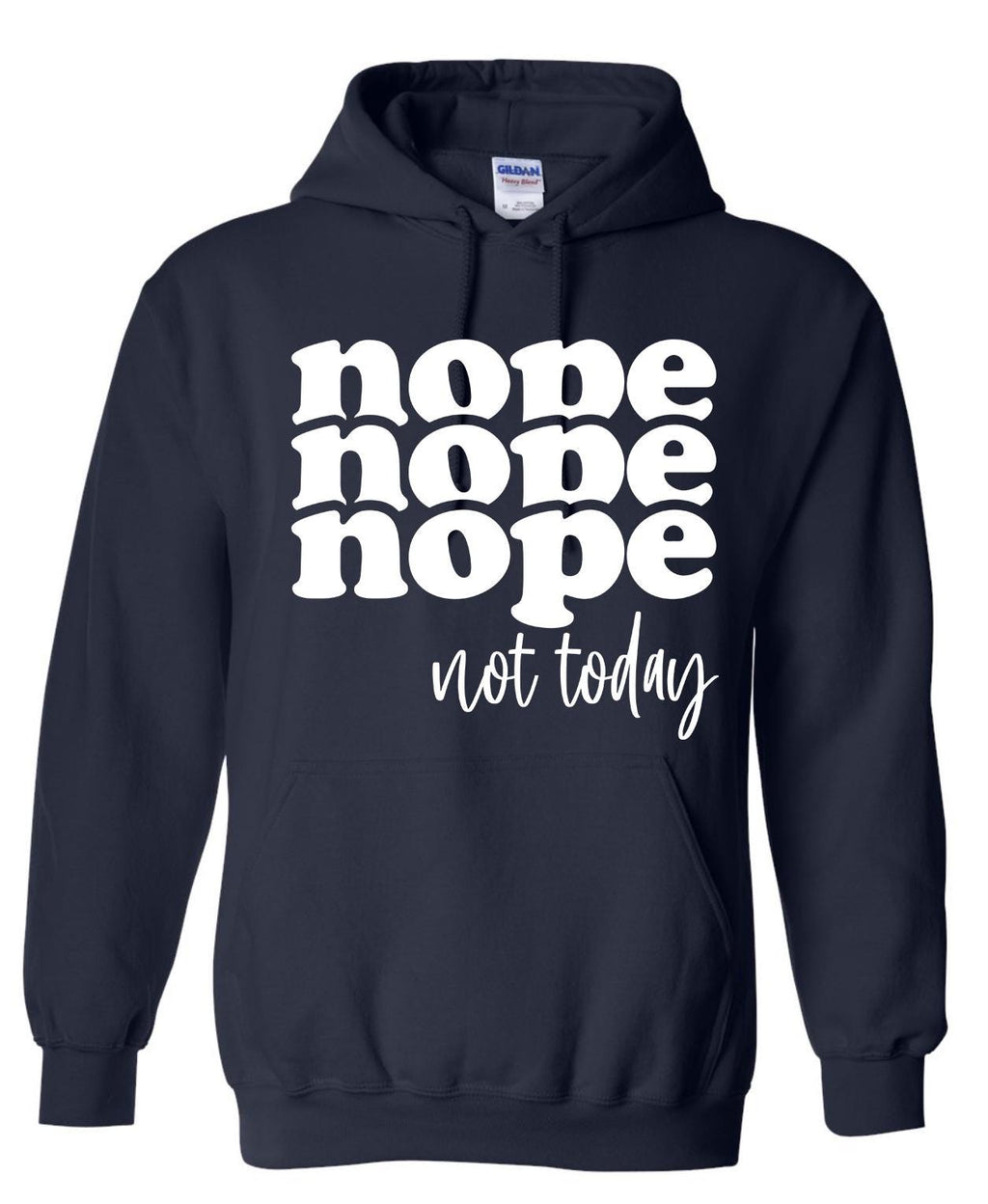 Unisex Navy Blue Hoodie: Entrepreneur Design