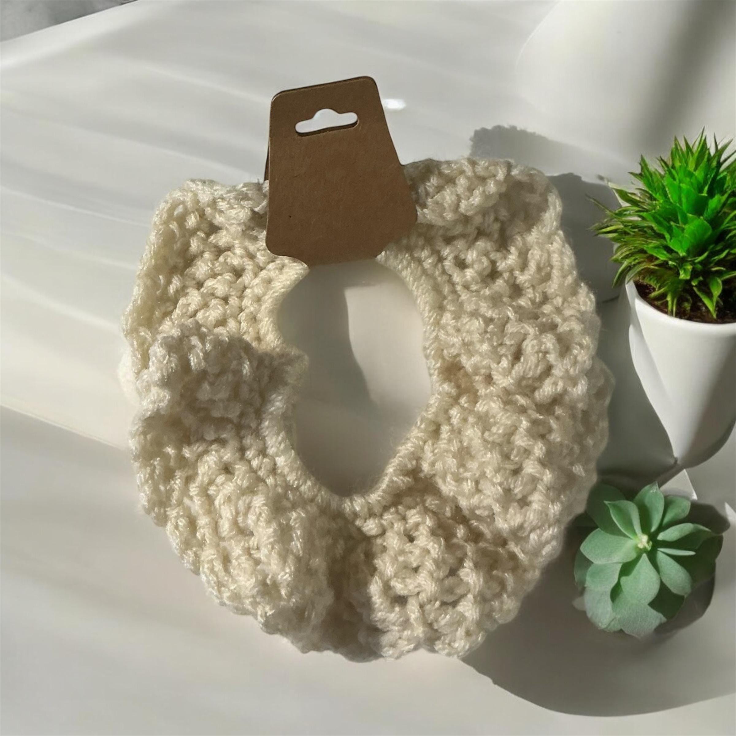 Handmade Crochet Scrunchie: Stylish Hair Tie/ hair accessories/ Scrunchies