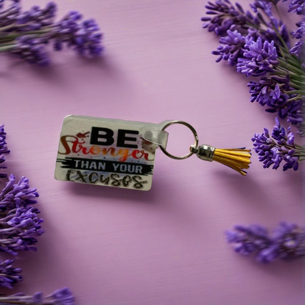 Keychains positive quotes