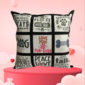 Sublimation Pillow Case: Customizable Panel Design