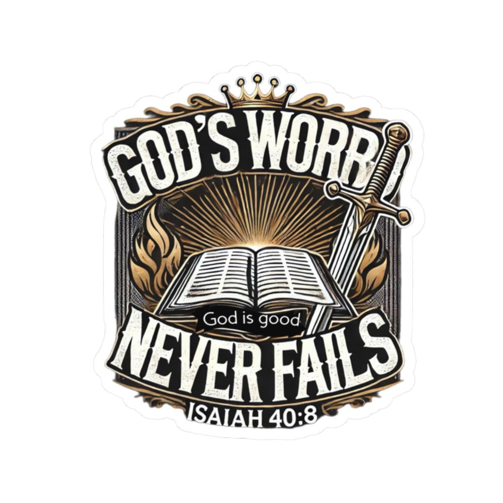 Faith Inspired Stickers: Motivational Bible Verse, Christian Decor
