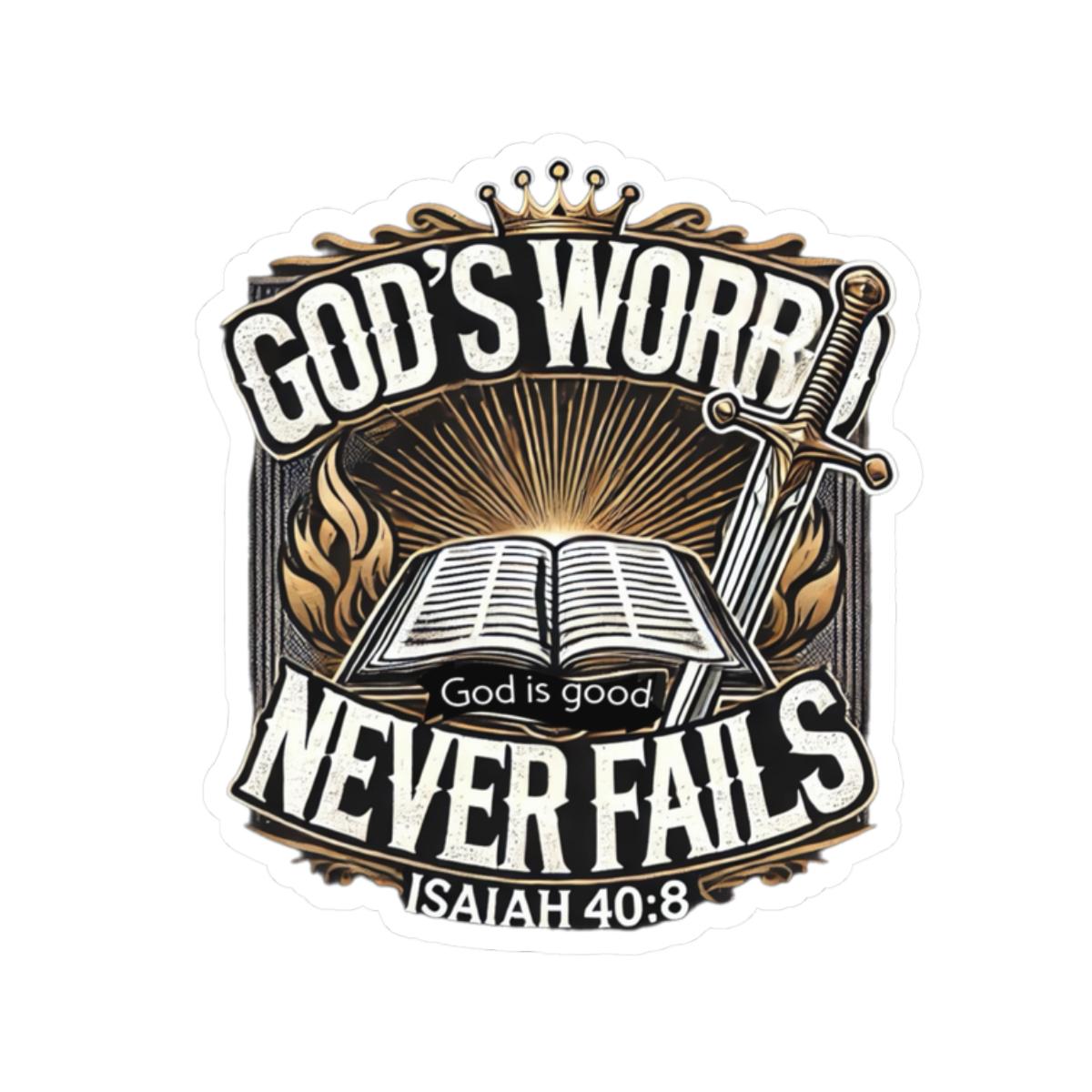 Faith Inspired Stickers: Motivational Bible Verse, Christian Decor