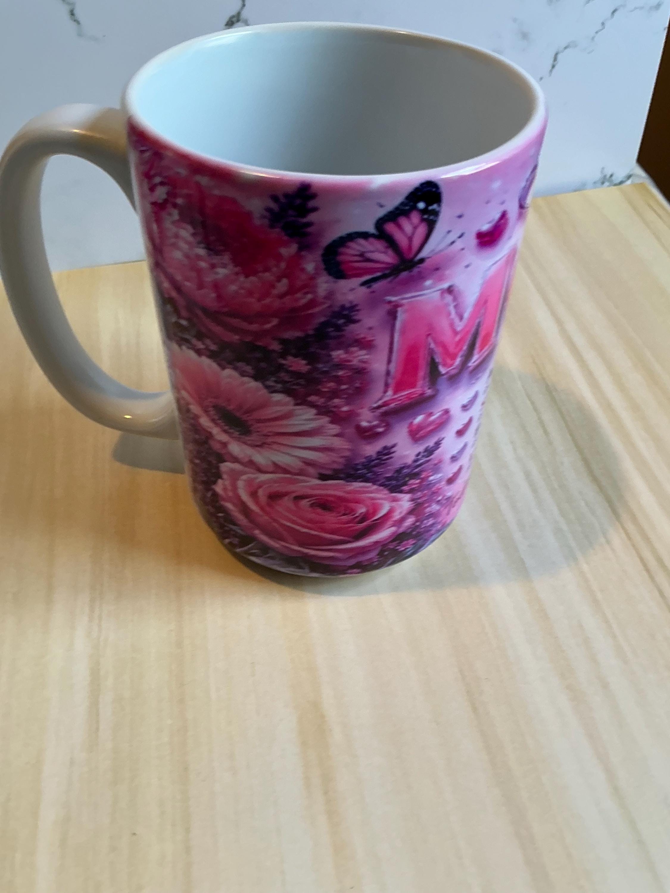 Mothers Day Gift Grandma Mug Sublimated Ceramic Coffee Cup Birthday Present Appreciation Keepsake Personalized Grandmother Handcrafted