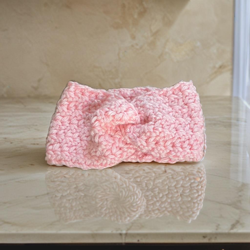 Girls Handmade Crochet Headband for Little Ones, girls head warmer, bandana
