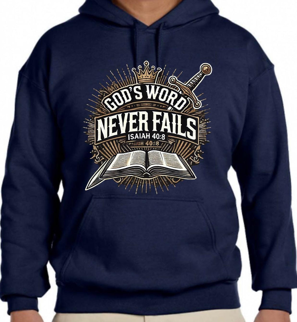 Unisex Navy Blue Hoodie: Entrepreneur Design