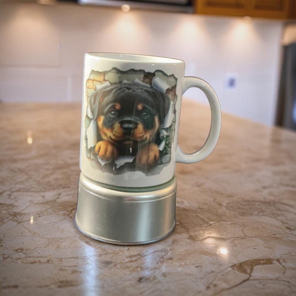 Mugs Personalized Pet Coffee Mug: 3D Sublimated Ceramic Mug