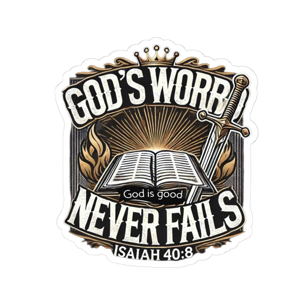 Faith Inspired Stickers: Motivational Bible Verse, Christian Decor