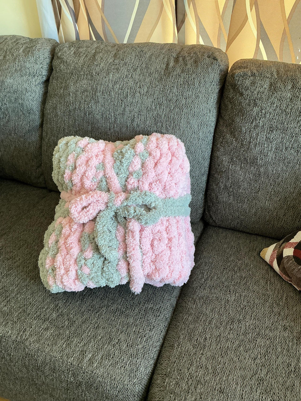 Hand Knit Chunky Blanket – Baby, Lap & Throw