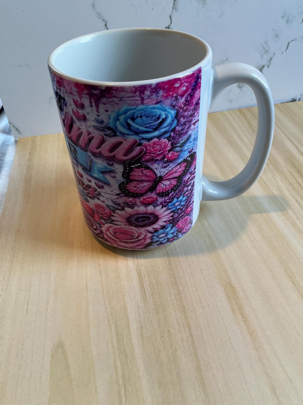 Mothers Day Gift Grandma Mug Sublimated Ceramic Coffee Cup Birthday Present Appreciation Keepsake Personalized Grandmother Handcrafted