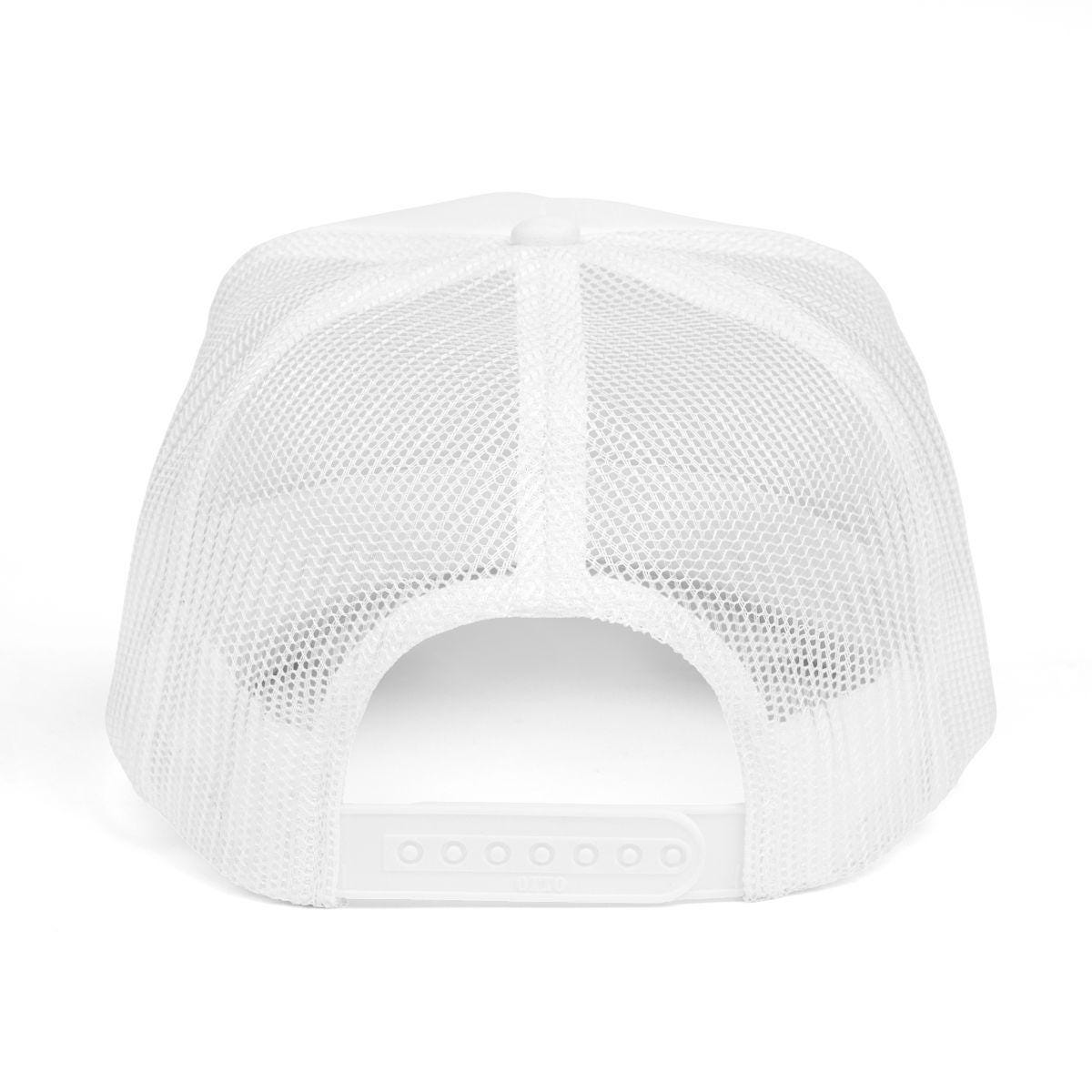 Warrior Embroidered Foam Trucker Hat: Strong Women's Cap