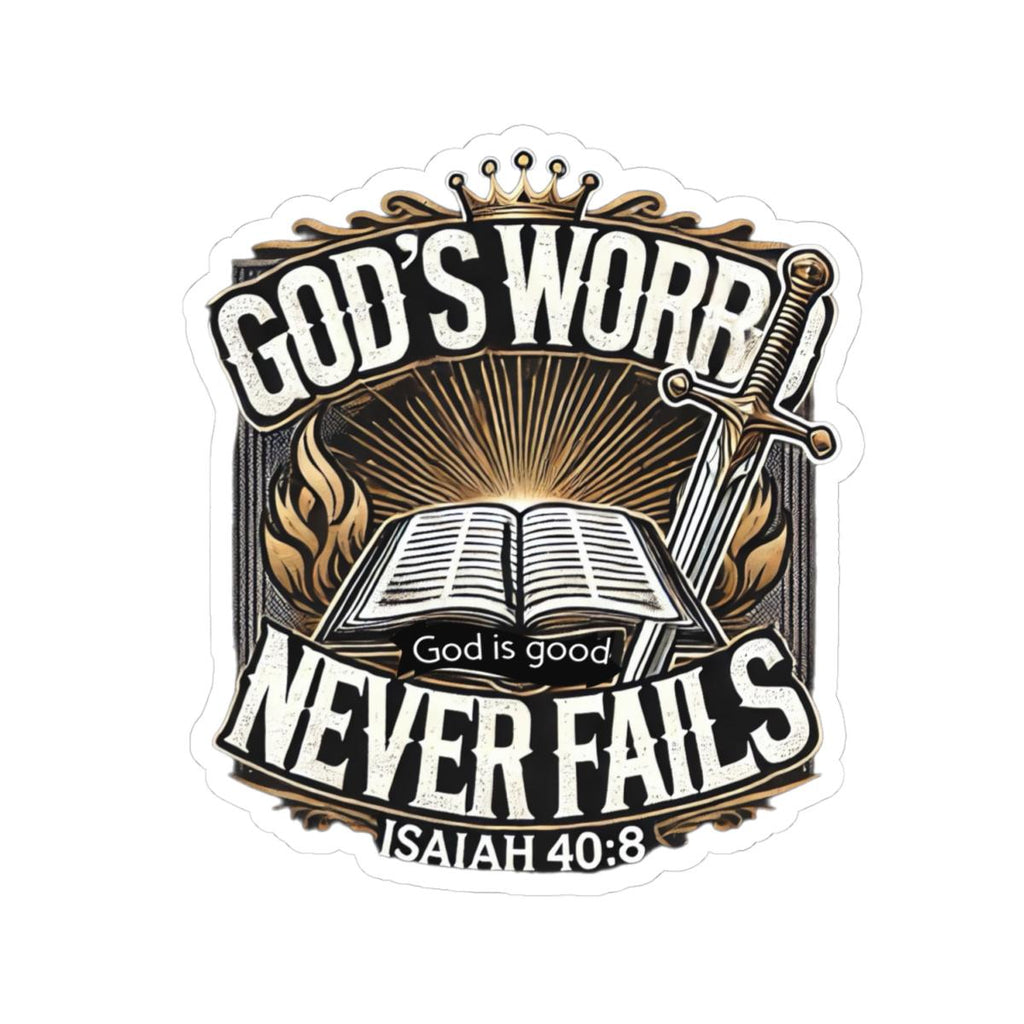 Faith Inspired Stickers: Motivational Bible Verse, Christian Decor