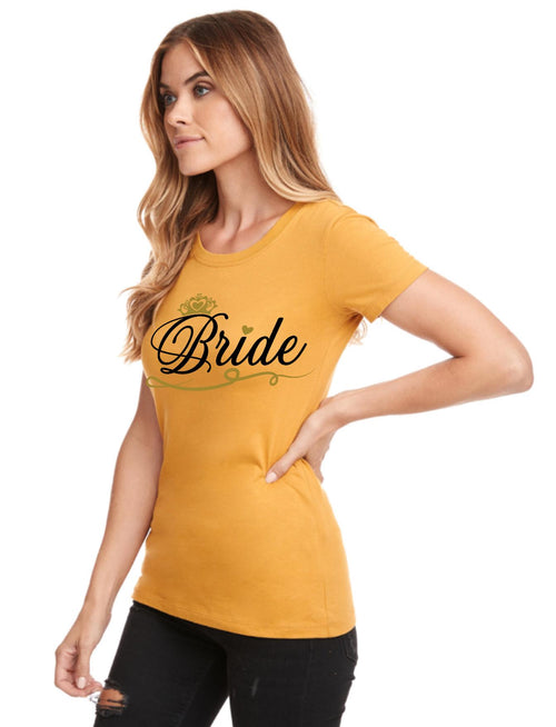 Brides tshirts. weddings gifts. bridesmaid favors