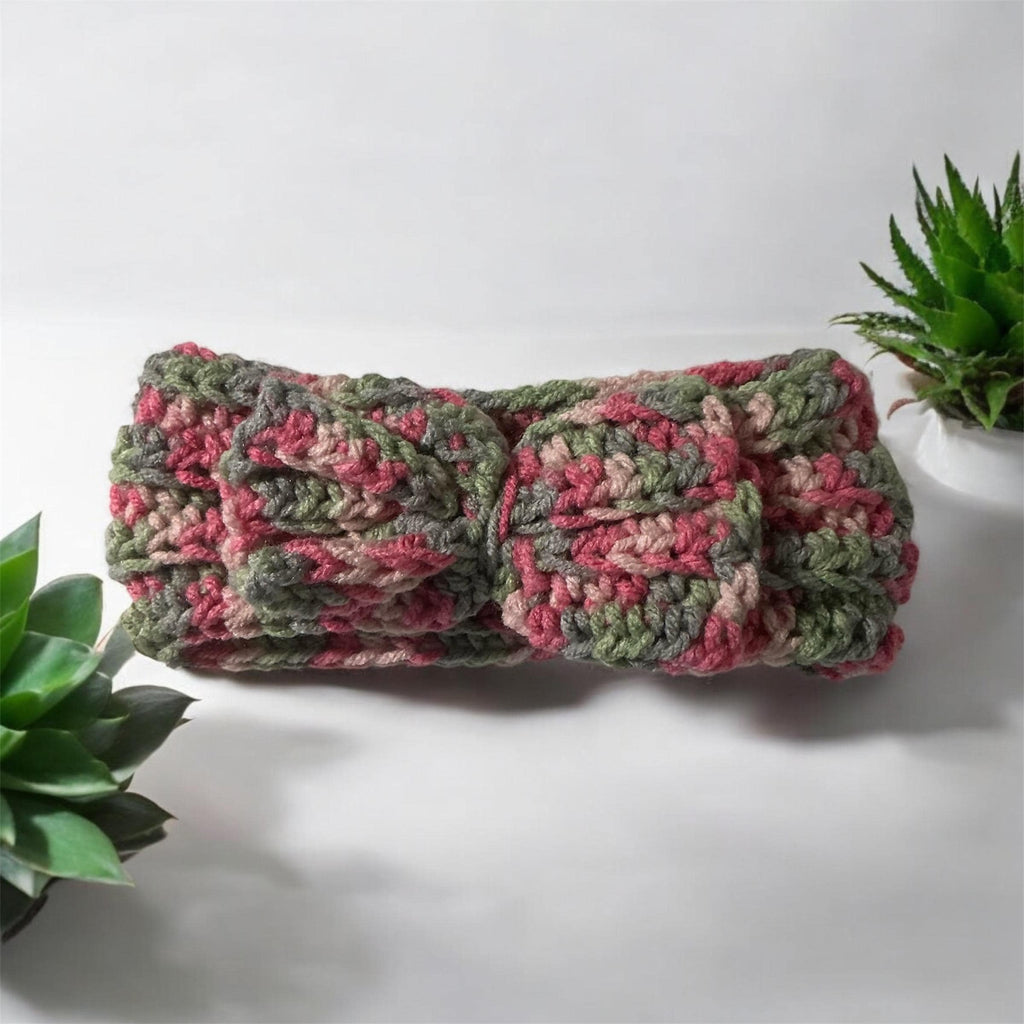 Girls Handmade Crochet Headband for Little Ones, girls head warmer, bandana