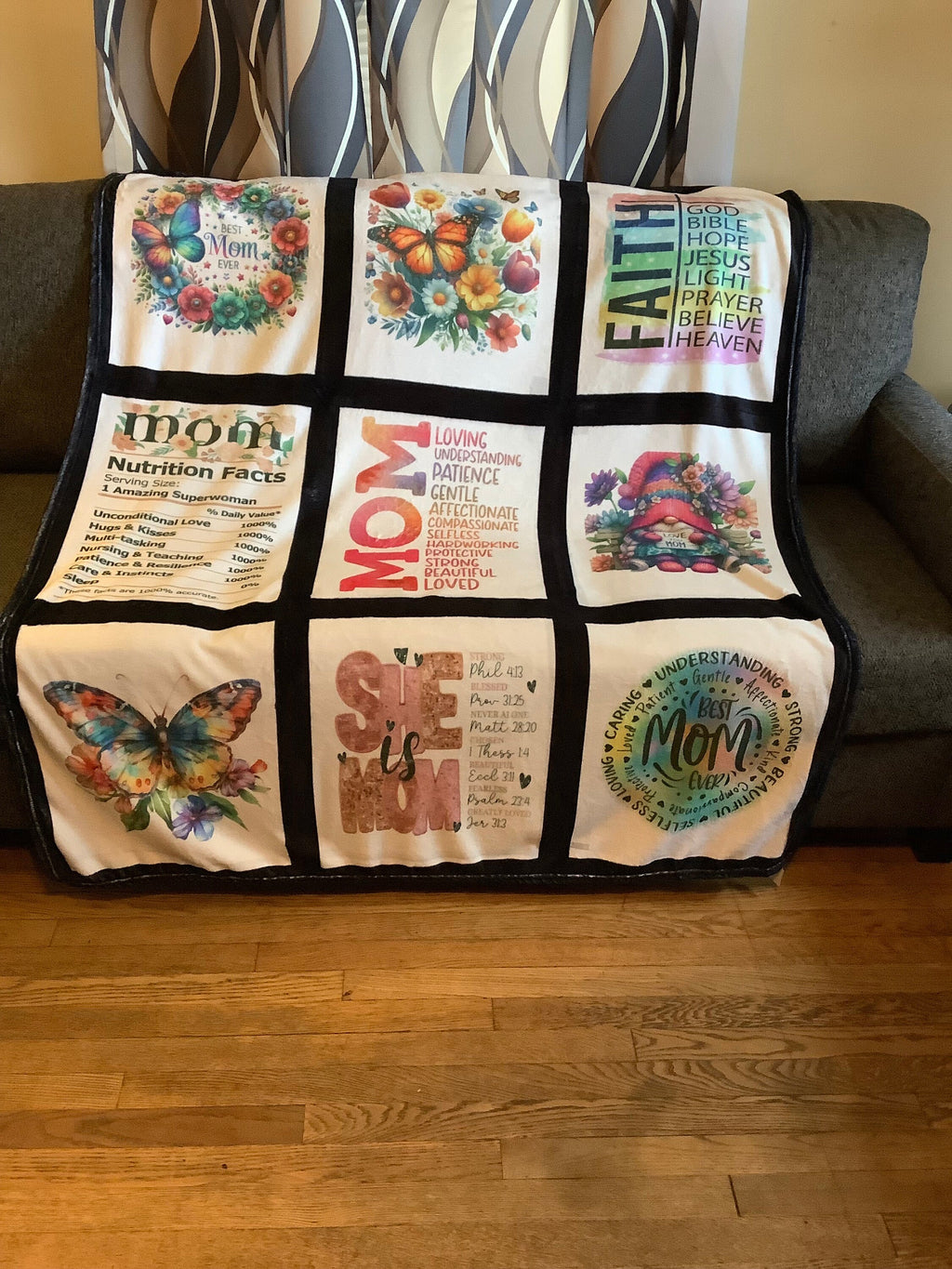 Personalized Photo Blanket | Custom Memory Blanket | Mom Gift | Grandma Gift | Memorial Blanket | Family Picture Blanket | 50x60 Soft Throw