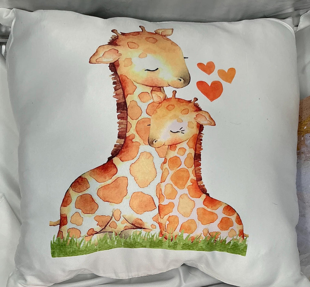 Customizable Giraffe Pillow Case