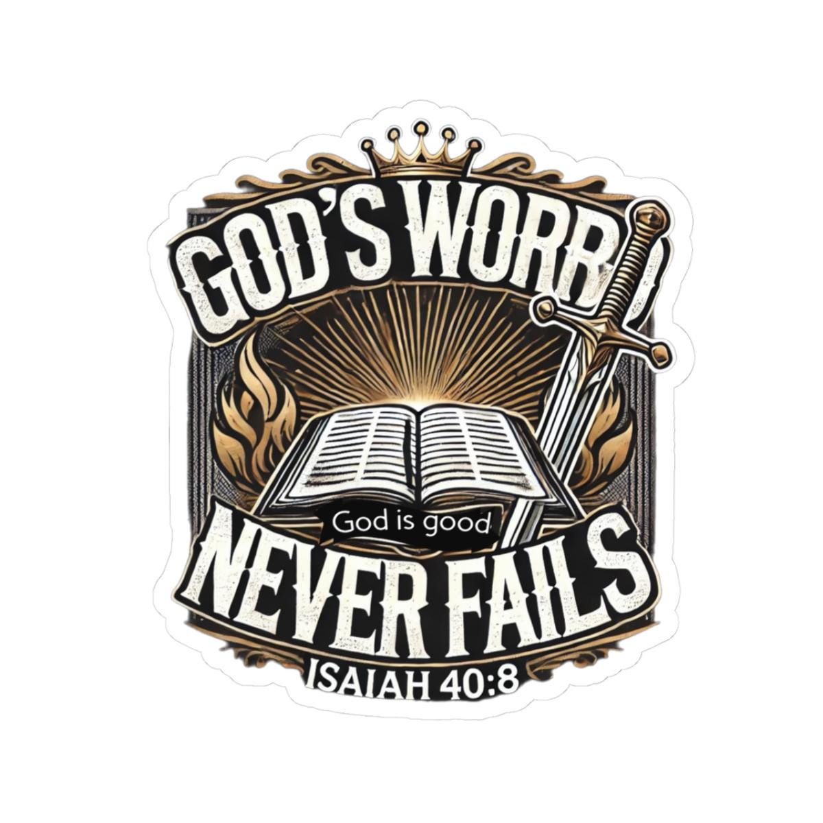 Faith Inspired Stickers: Motivational Bible Verse, Christian Decor